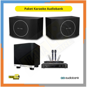 Paket Karaoke Speaker Audiobank - No Touch&Player